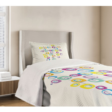 Cool and Crazy Art Bedspread Set