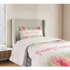 Colorful Stripes Xmas Bedspread Set