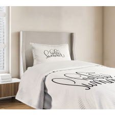 Vintage Swirly Style Bedspread Set