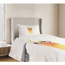 Sunglasses Wearing Animal Bedspread Set