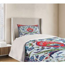 Plant in a Vase Bedspread Set