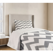 Geometrical Zigzag Stripes Bedspread Set