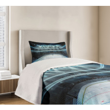 Sport Arena Photo Fans Bedspread Set