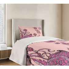 Bird Cage Flora Bedspread Set