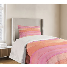 Pastel Lines Bedspread Set