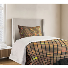 Mosaic of Squares Bedspread Set