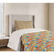 Zeppelin Blimp Bedspread Set