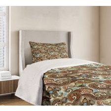 Persian Teardrop Motif Bedspread Set