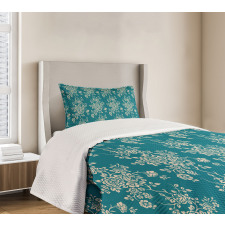 Roses on Blossoming Branches Bedspread Set