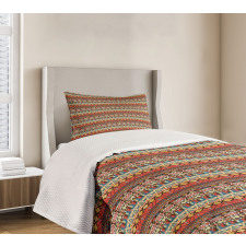 Aztec Birds Arrows Bedspread Set