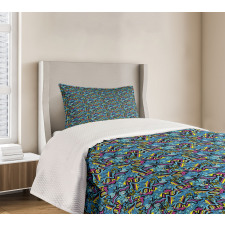 Graffiti Teen Love Bedspread Set