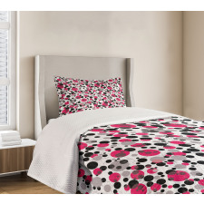 Retro Circle Dots Bedspread Set