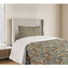 Funky Ethnic Bedspread Set