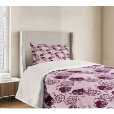 Sakura Blossom Pattern Bedspread Set