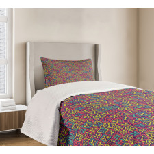 Clovers in Squares Bedspread Set