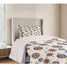 Sunflowers and Funny Bees Bedspread Set