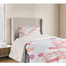 Squama Cherry Blossom Bedspread Set