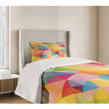 Polygonal Arrangement Bedspread Set