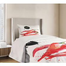Chili Pepper Hot Spicy Bedspread Set
