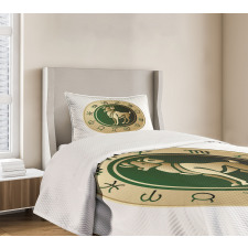 Circle Aries Art Bedspread Set