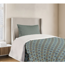 Twisted Tangled Lines Bedspread Set