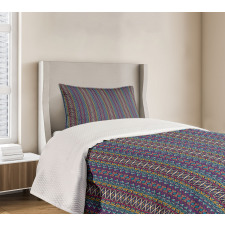 Triangles and Chevrons Bedspread Set