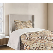 Octagonal Retro Style Bedspread Set