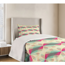 Floral Vibrant Modern Bedspread Set