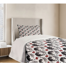 Tigers Passion Theme Bedspread Set