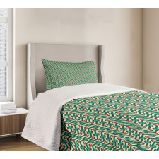Stripes and Rhombuses Bedspread Set