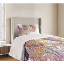 Flourishing Orchids Bedspread Set