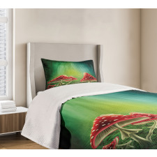 Fairy Tale Fungus Bedspread Set