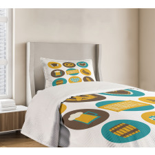 Oktoberfest Bedspread Set