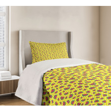 Summer Fruit Slices Bedspread Set