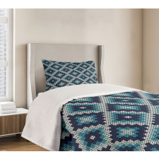 Fair Isle Style Ethnic Bedspread Set