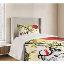 Thriving Branch Bedspread Set