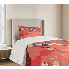 Motifs of Japan Bedspread Set