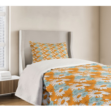 Spring Season Daisies Bedspread Set