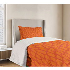 Abstract Foliage Bedspread Set