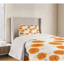 Calendula Flowers Bedspread Set