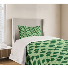 Composition of Nature Bedspread Set