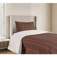 Indigenous Folklore Bedspread Set