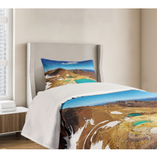 Emerald Lakes Photo Bedspread Set