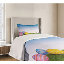 Eggs on the Hills Spring Bedspread Set