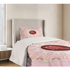 Mandala in Pink Bedspread Set