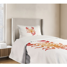 Astrology Birth Bedspread Set