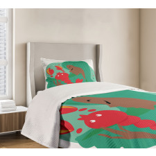 Woman Portrait Bedspread Set