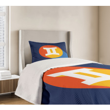 Colorful Graphic Bedspread Set