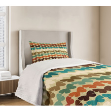 Retro Silhouettes Bedspread Set