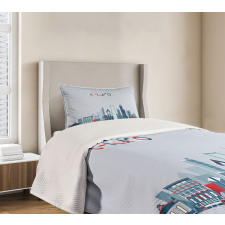 Urban Architecture Bedspread Set